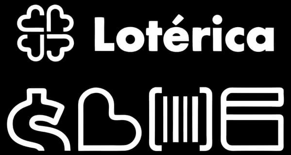 Logo da Lotérica credenciada pela CAIXA